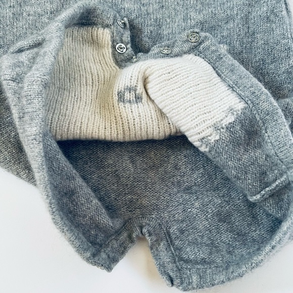 Baby Romper Onesie 100% camshere Grey Soft 3-6 Months KiD GOYO - Picture 3 of 7